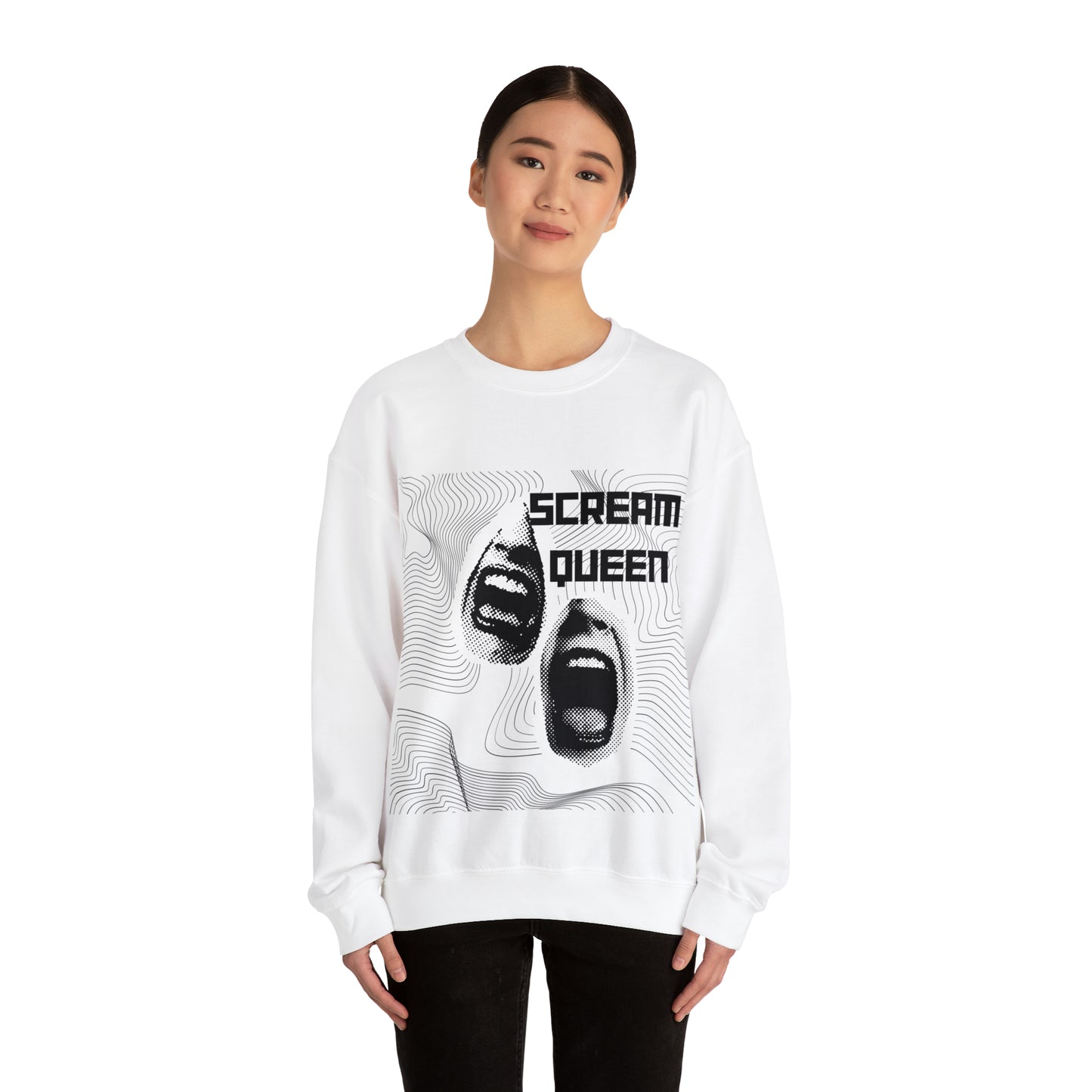 Unisex Scream Queen Crewneck Sweatshirt