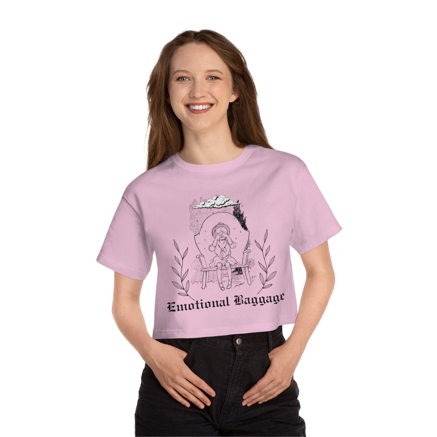 Emotional Baggage Cropped T-Shirt