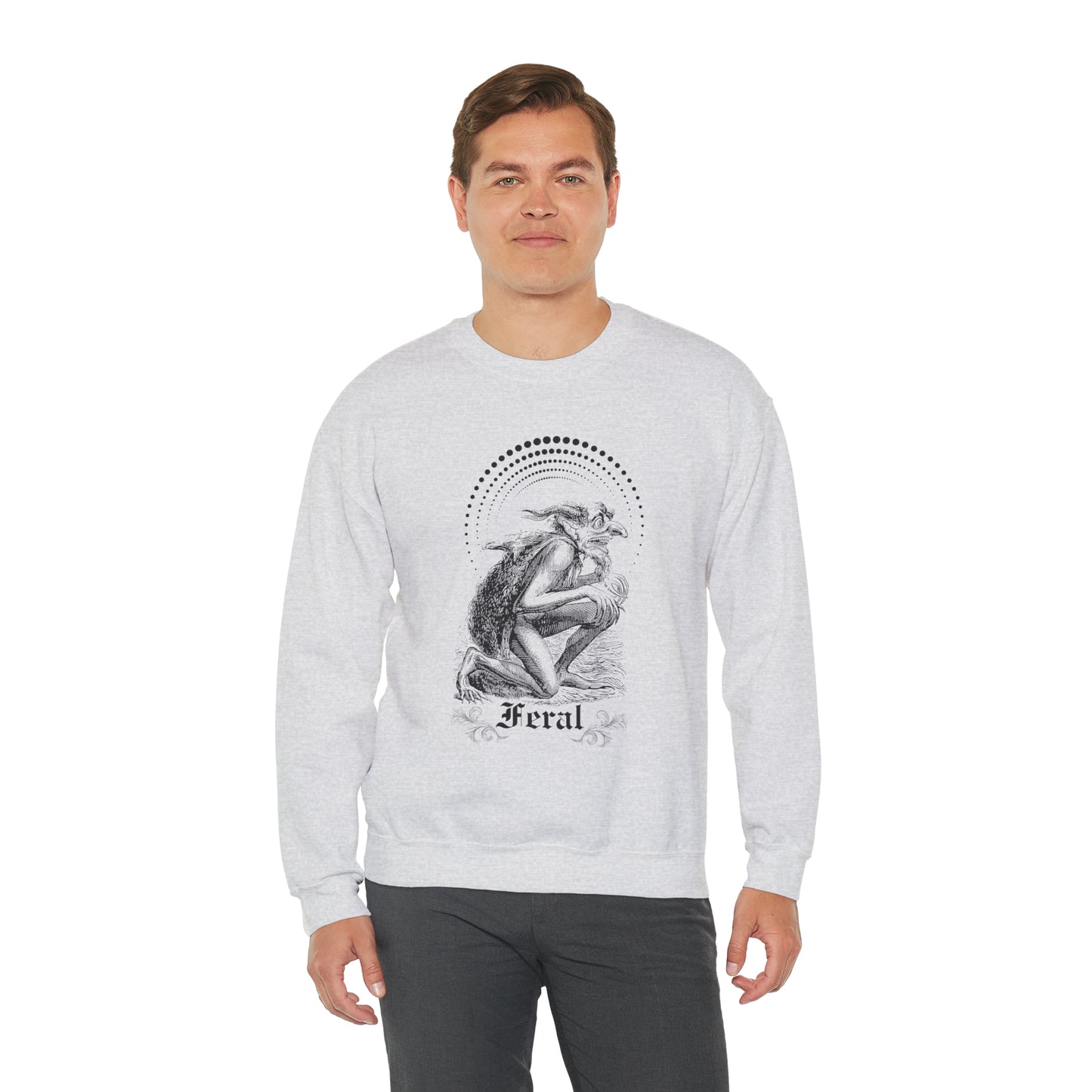 Unisex Feral Goblin Crewneck Sweatshirt