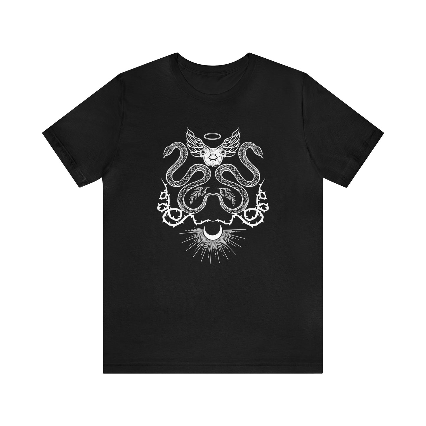 Unisex Jersey Snake God Short Sleeve Tee