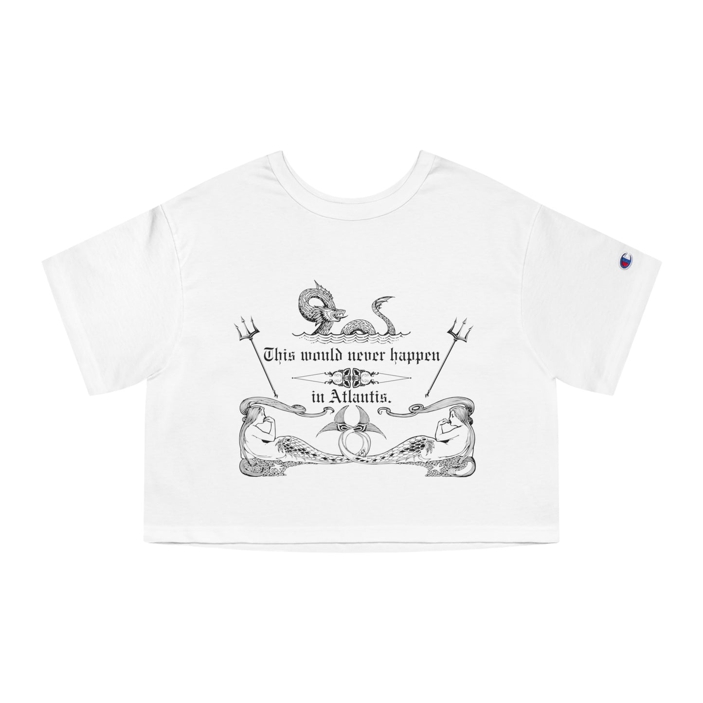 Atlantis Cropped T-Shirt