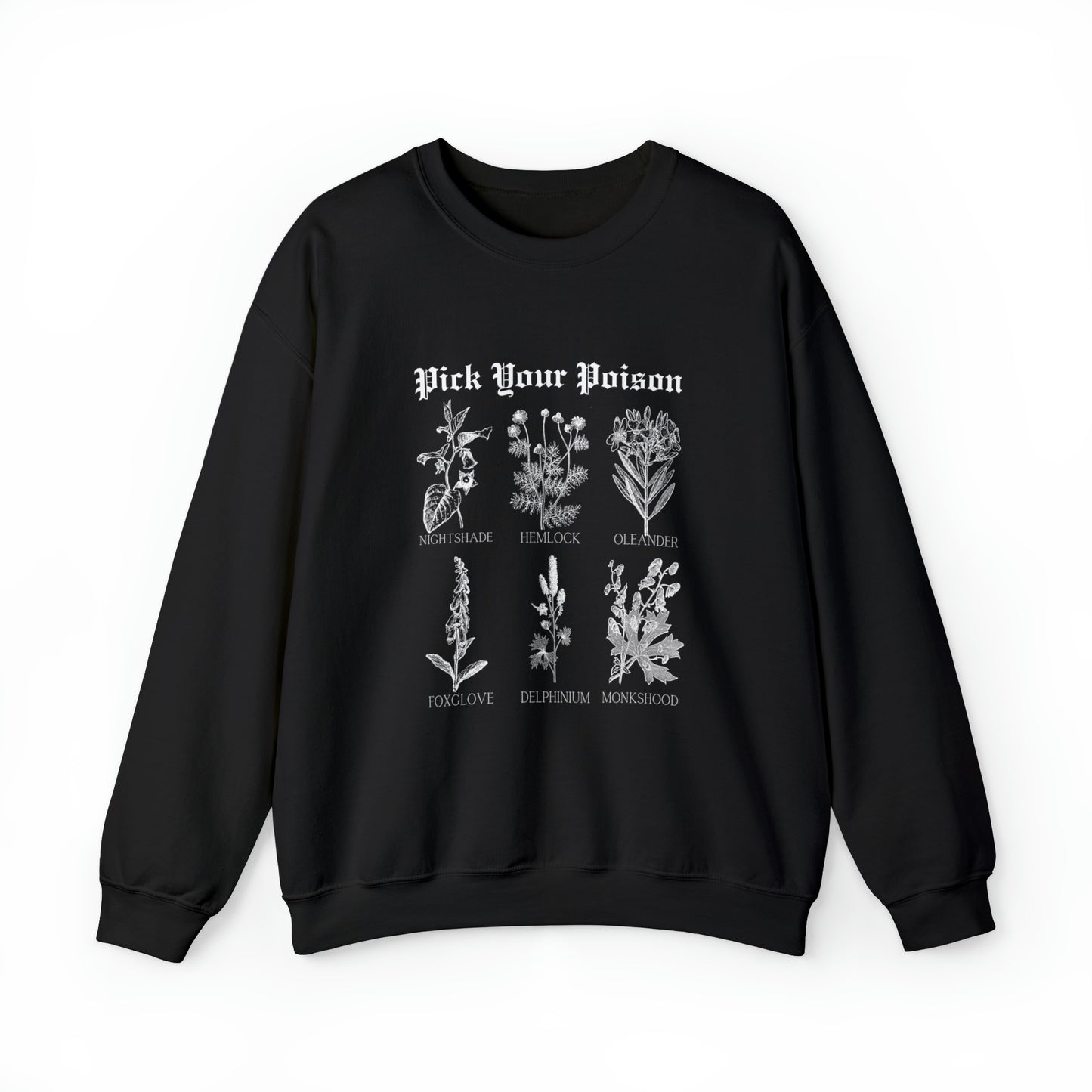 Pick Your Poison Crewneck Sweatshirt