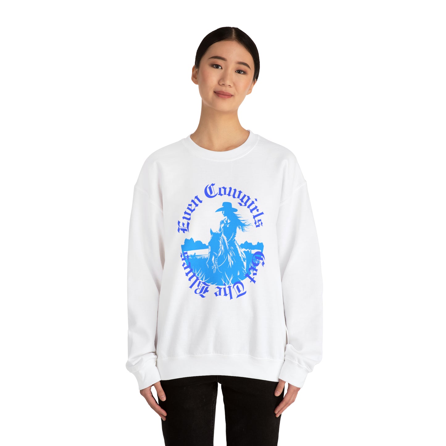 Even Cowgirls Crewneck Sweatshirt