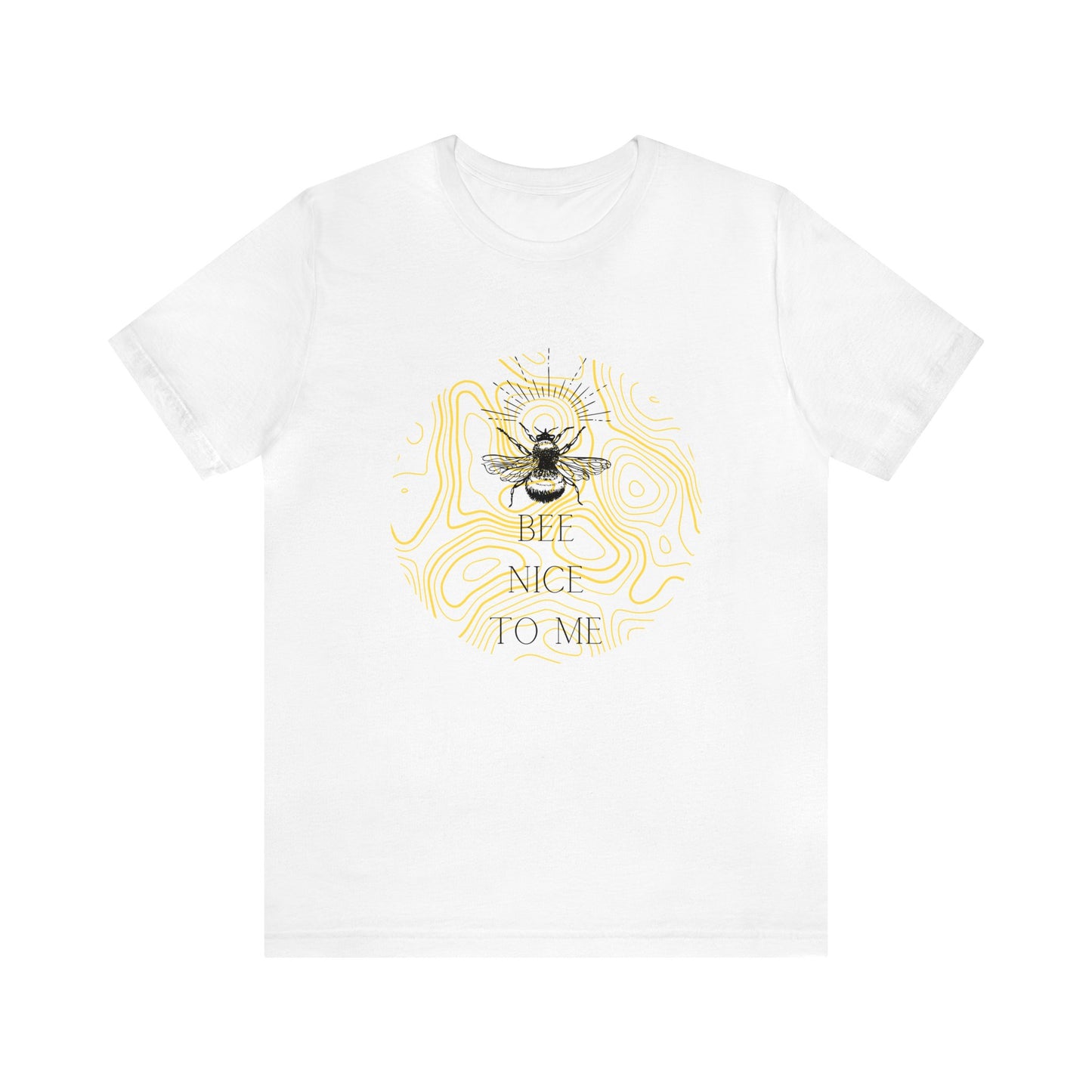 Unisex Bee Nice Jersey Short Sleeve Tee