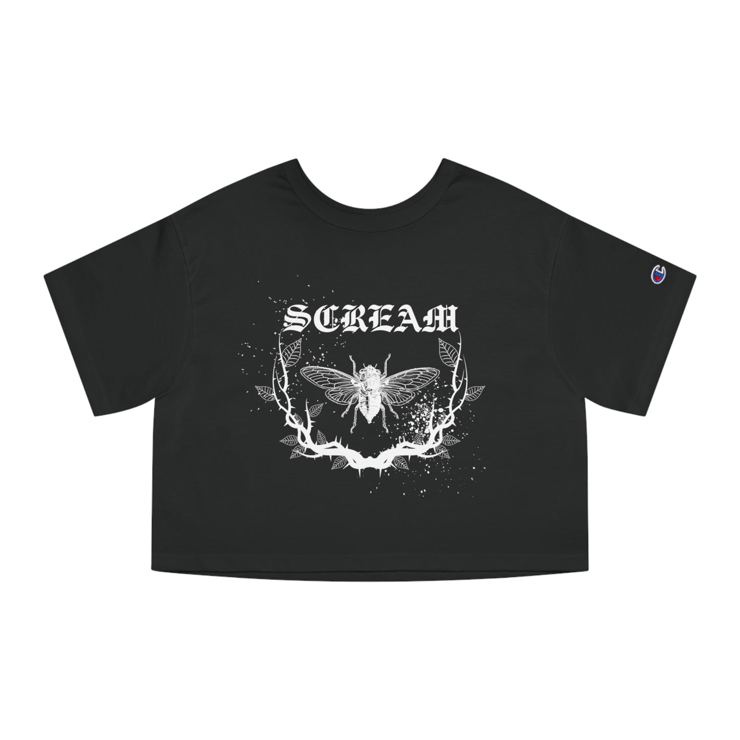 Scream Cropped T-Shirt