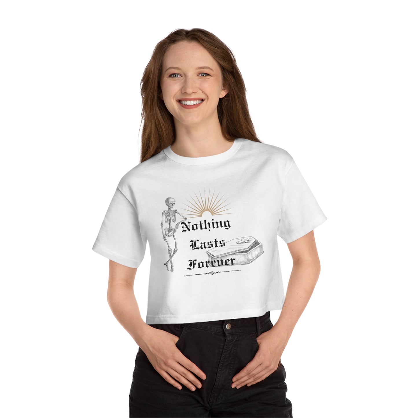 Nothing Lasts Forever Cropped T-Shirt