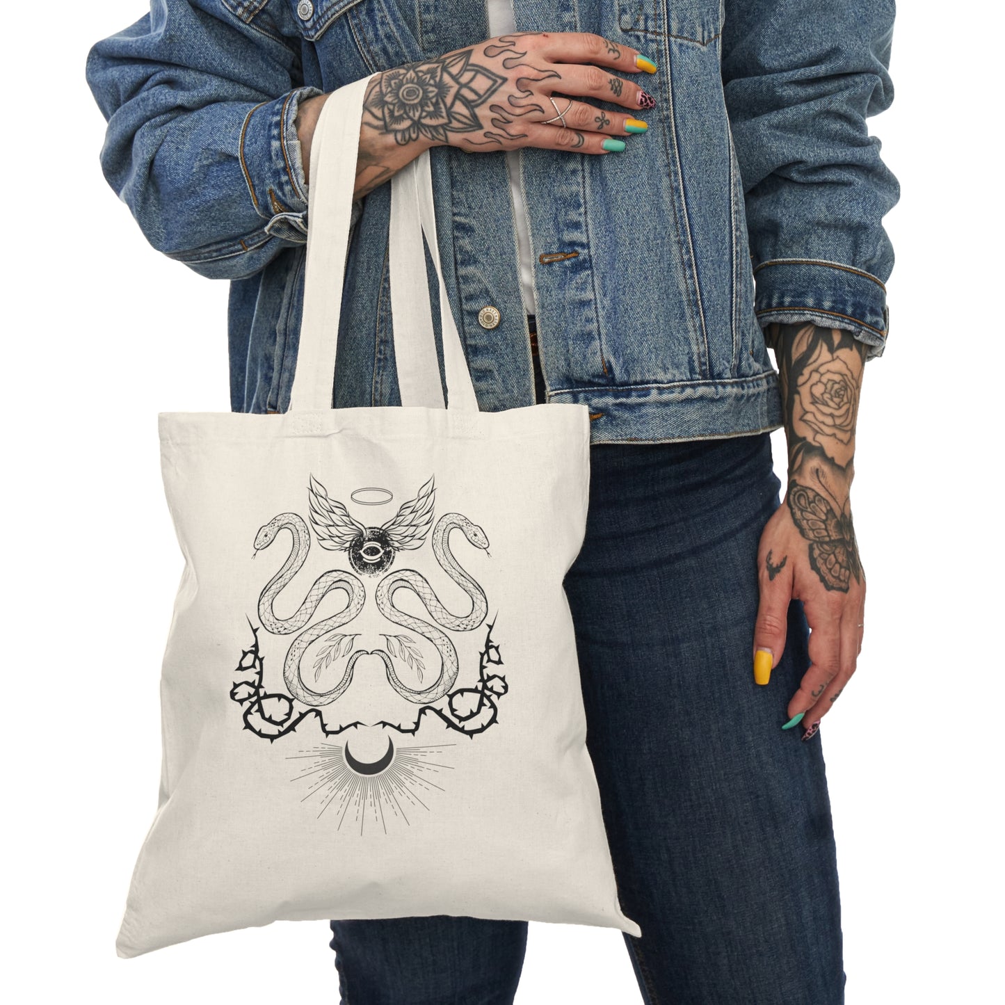 Snake God Tote Bag