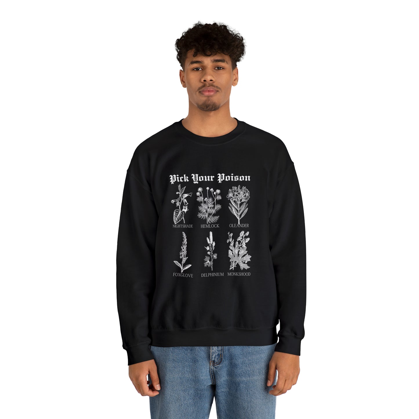 Pick Your Poison Crewneck Sweatshirt