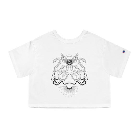 Snake God Cropped T-Shirt