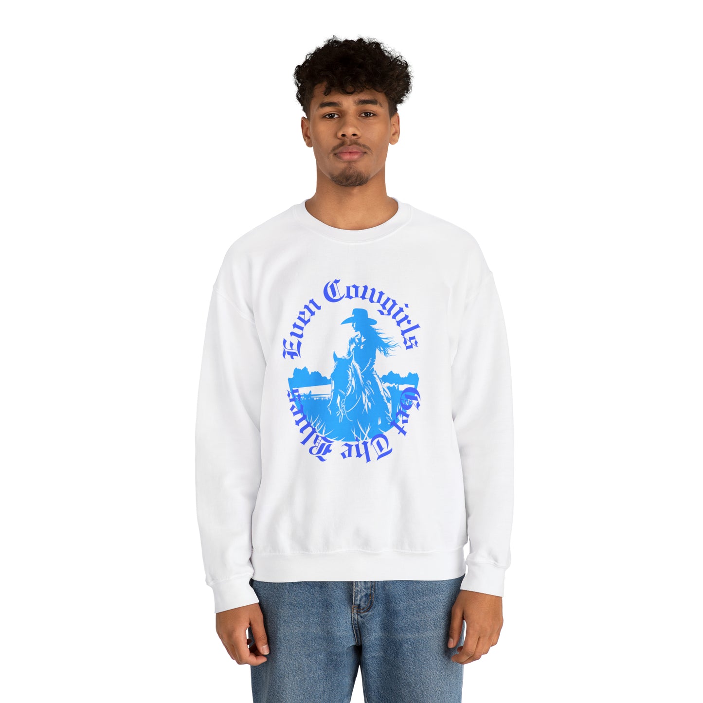 Even Cowgirls Crewneck Sweatshirt