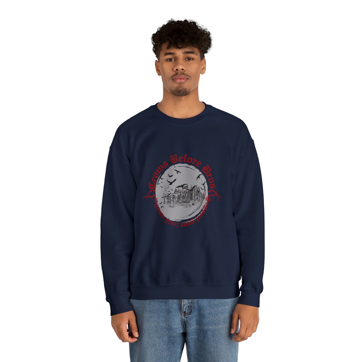 Crows Before Bros Crewneck Sweatshirt