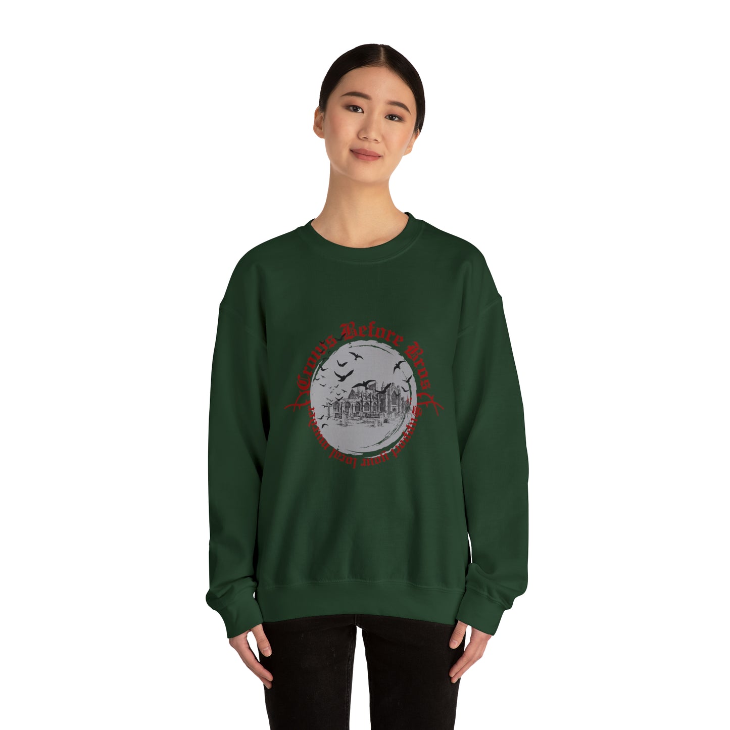 Crows Before Bros Crewneck Sweatshirt