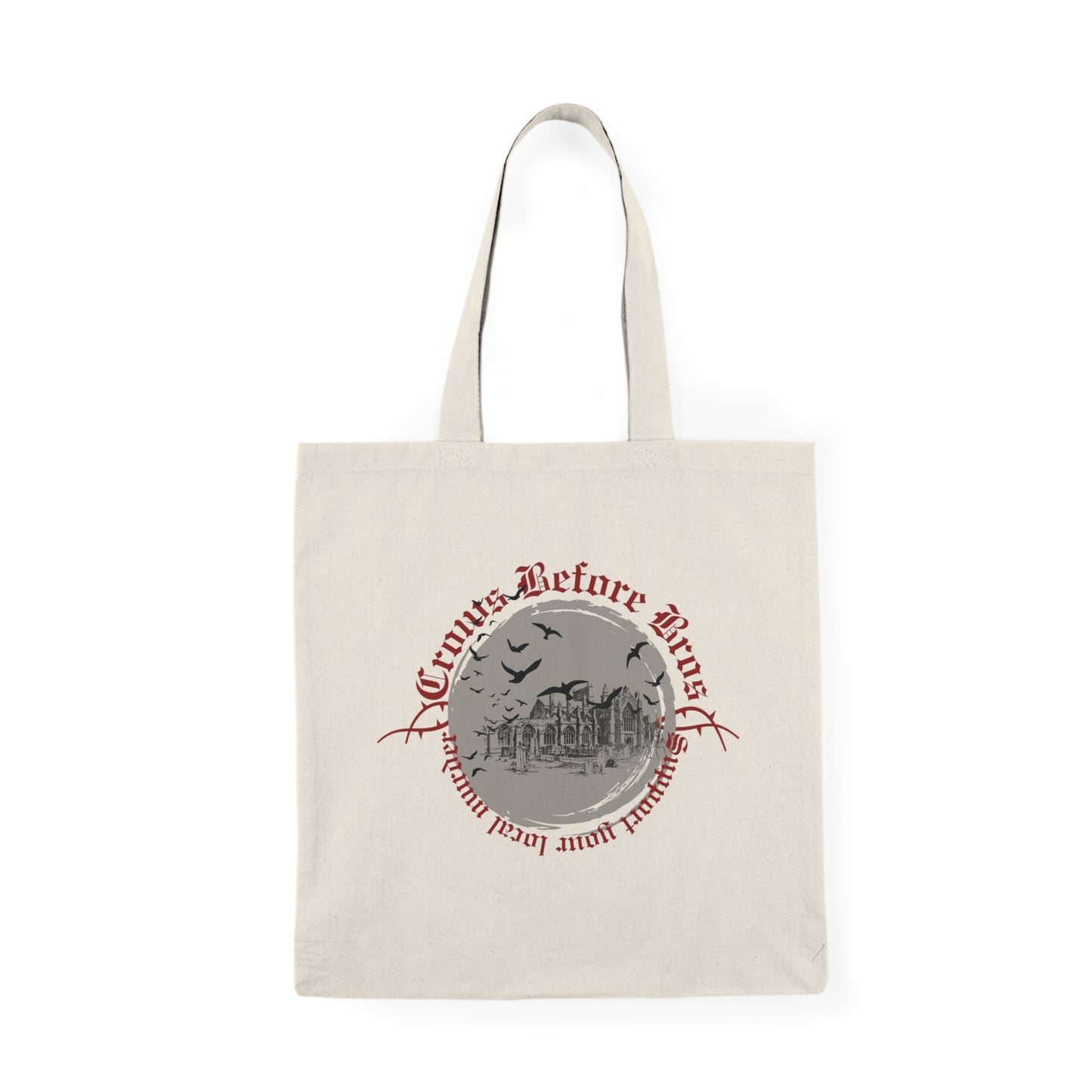 Crows Before Bros Tote Bag