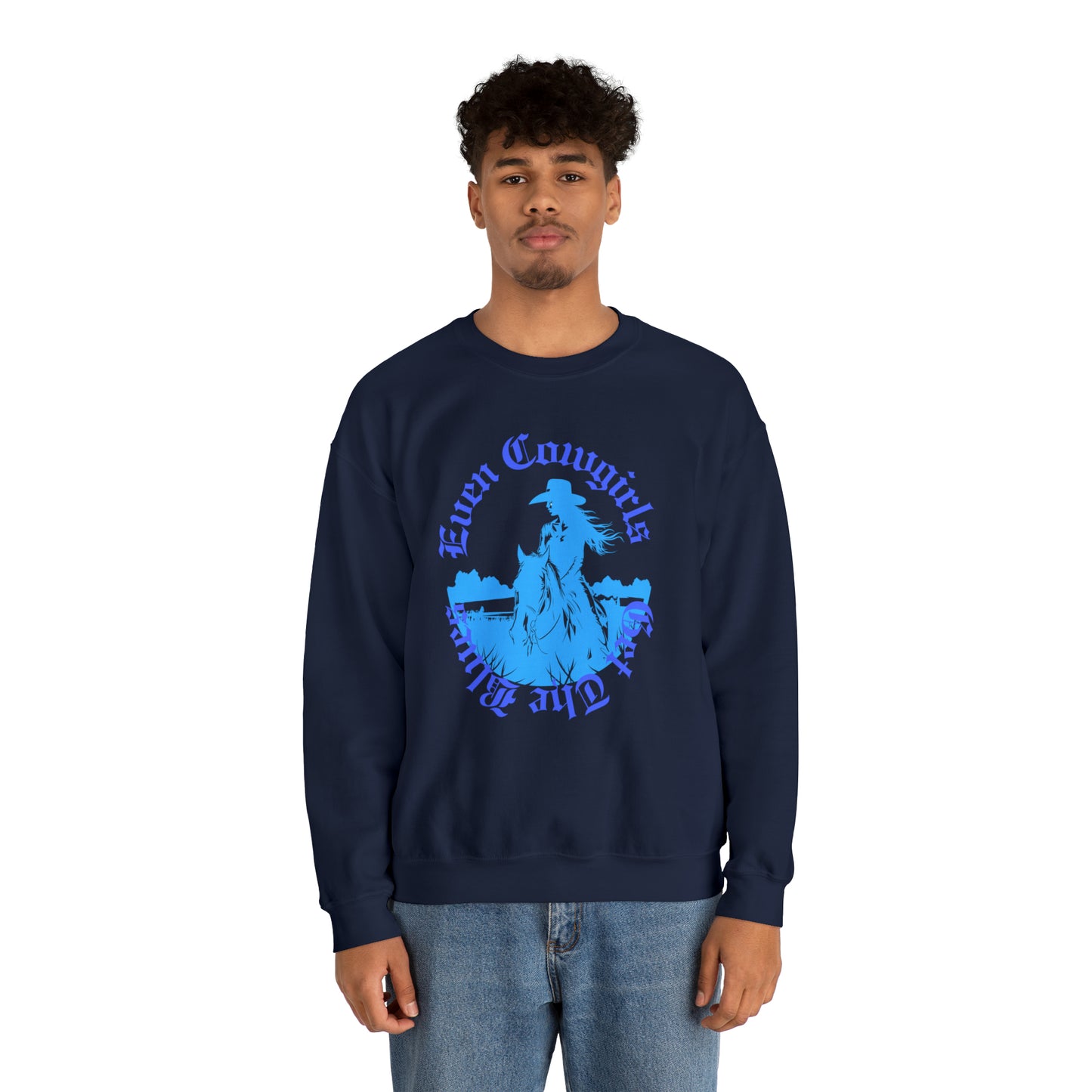 Even Cowgirls Crewneck Sweatshirt