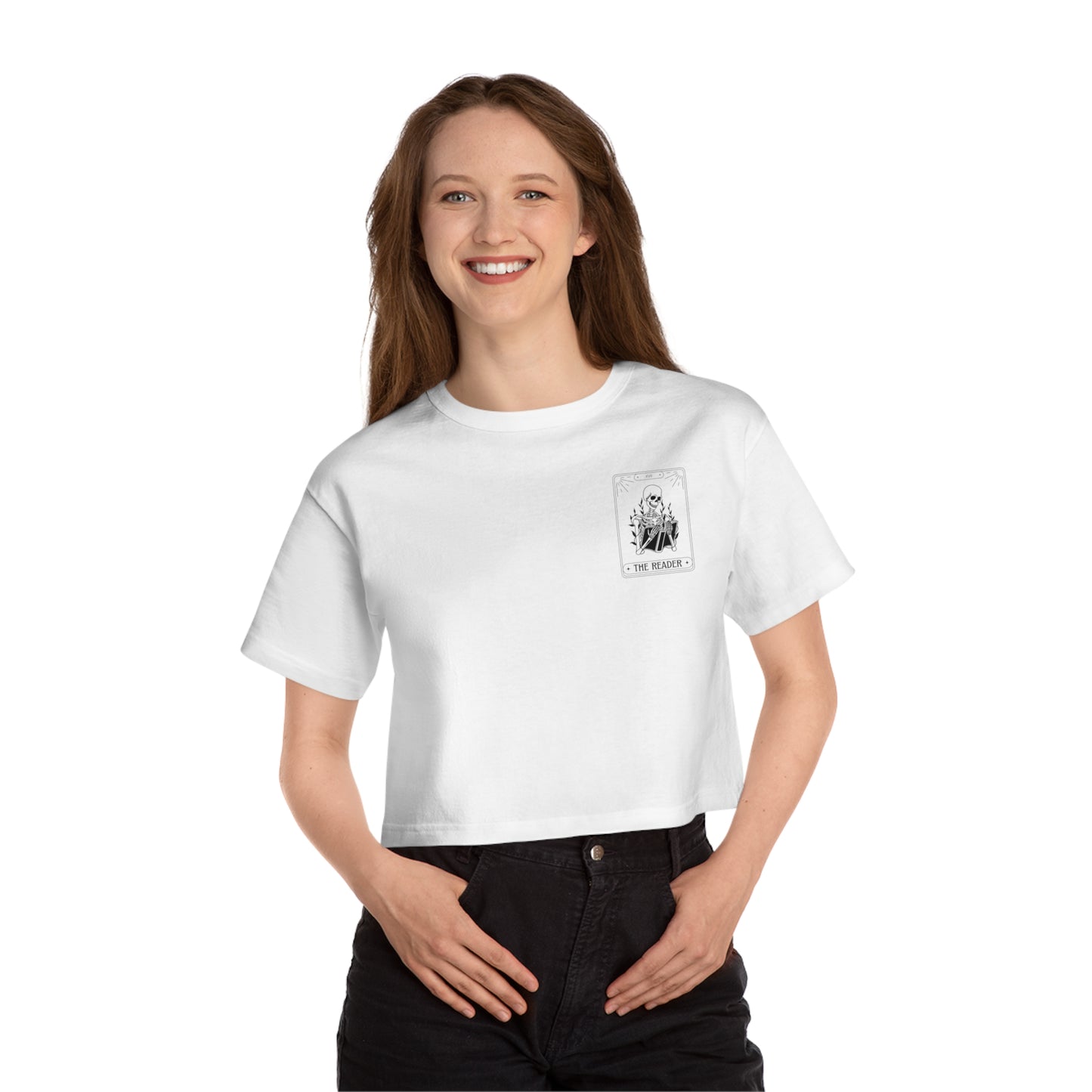 Tarot Reader Cropped T-Shirt