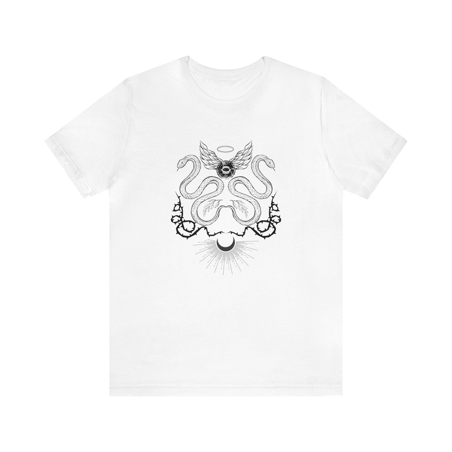 Unisex Jersey Snake God Short Sleeve Tee