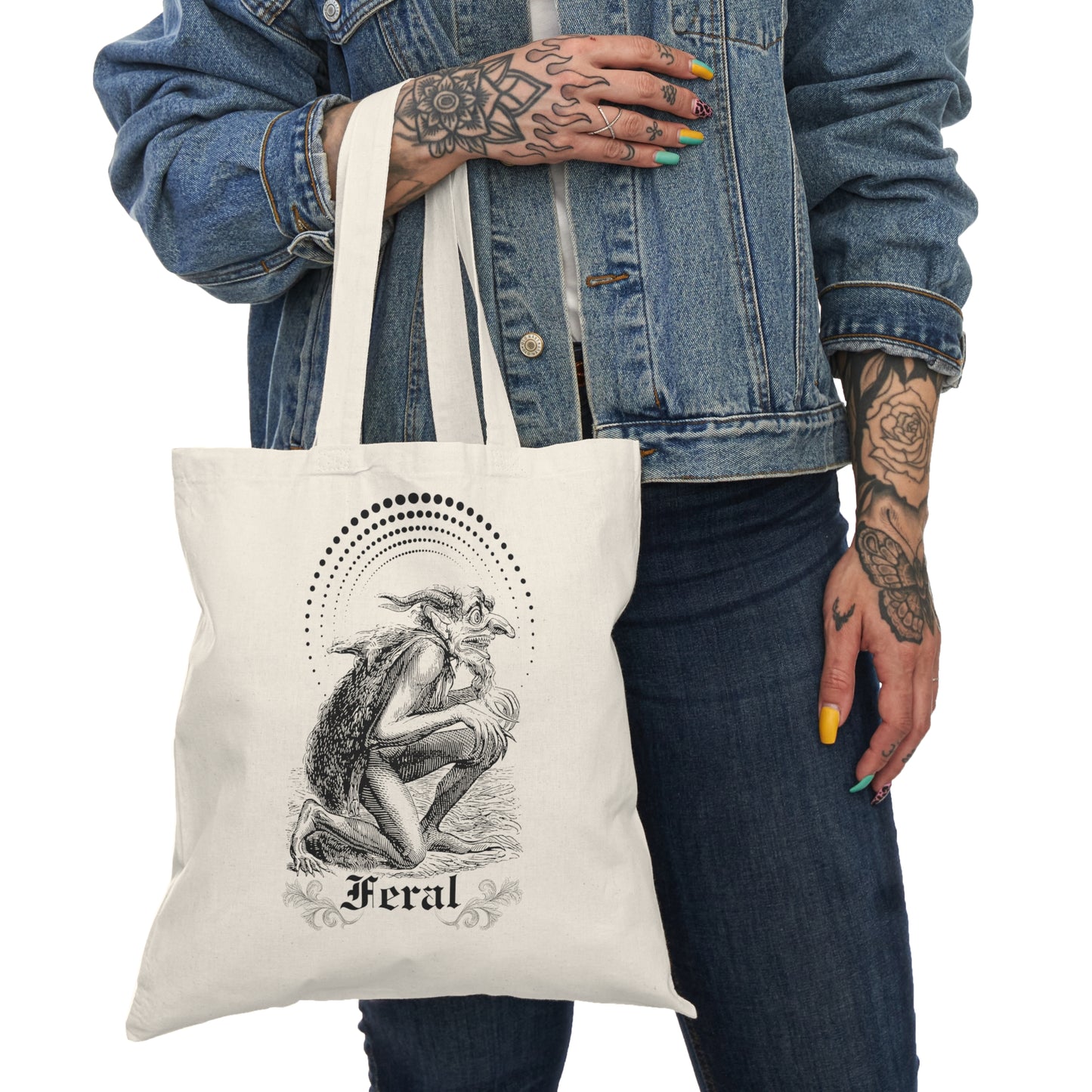 Feral Goblin Tote Bag