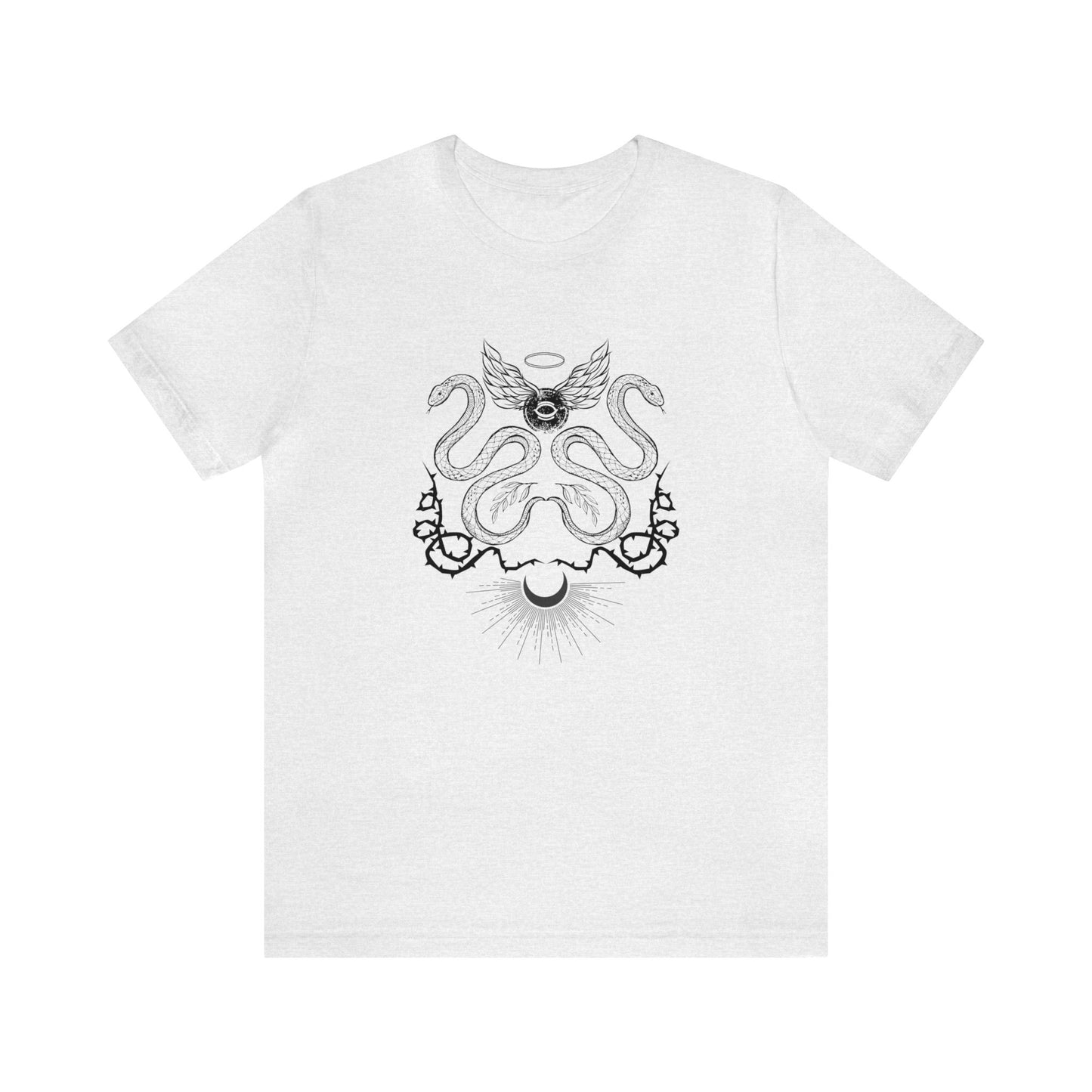 Unisex Jersey Snake God Short Sleeve Tee