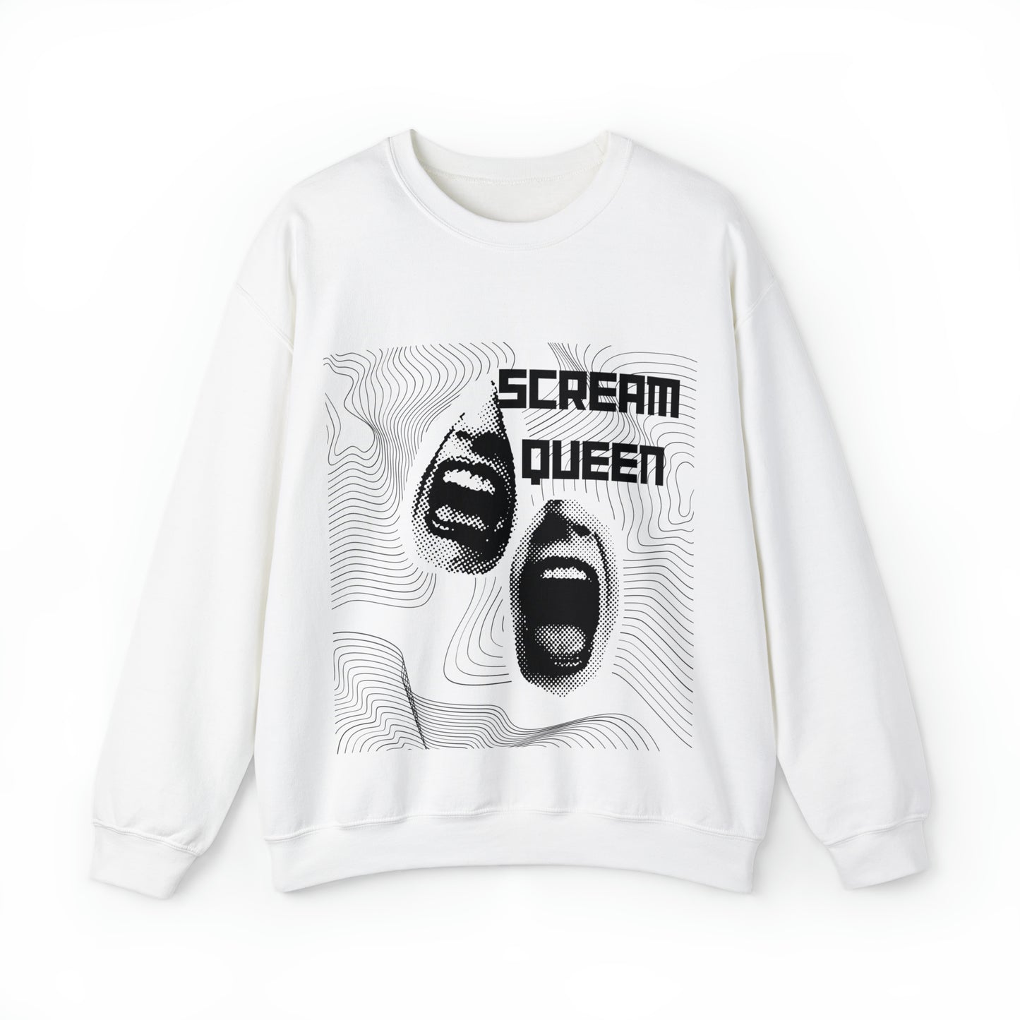 Unisex Scream Queen Crewneck Sweatshirt