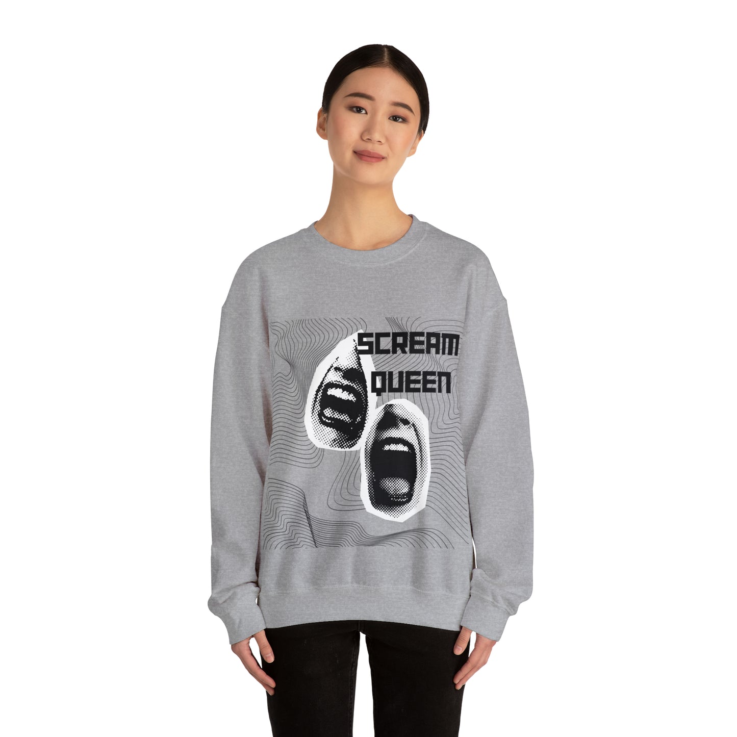 Unisex Scream Queen Crewneck Sweatshirt