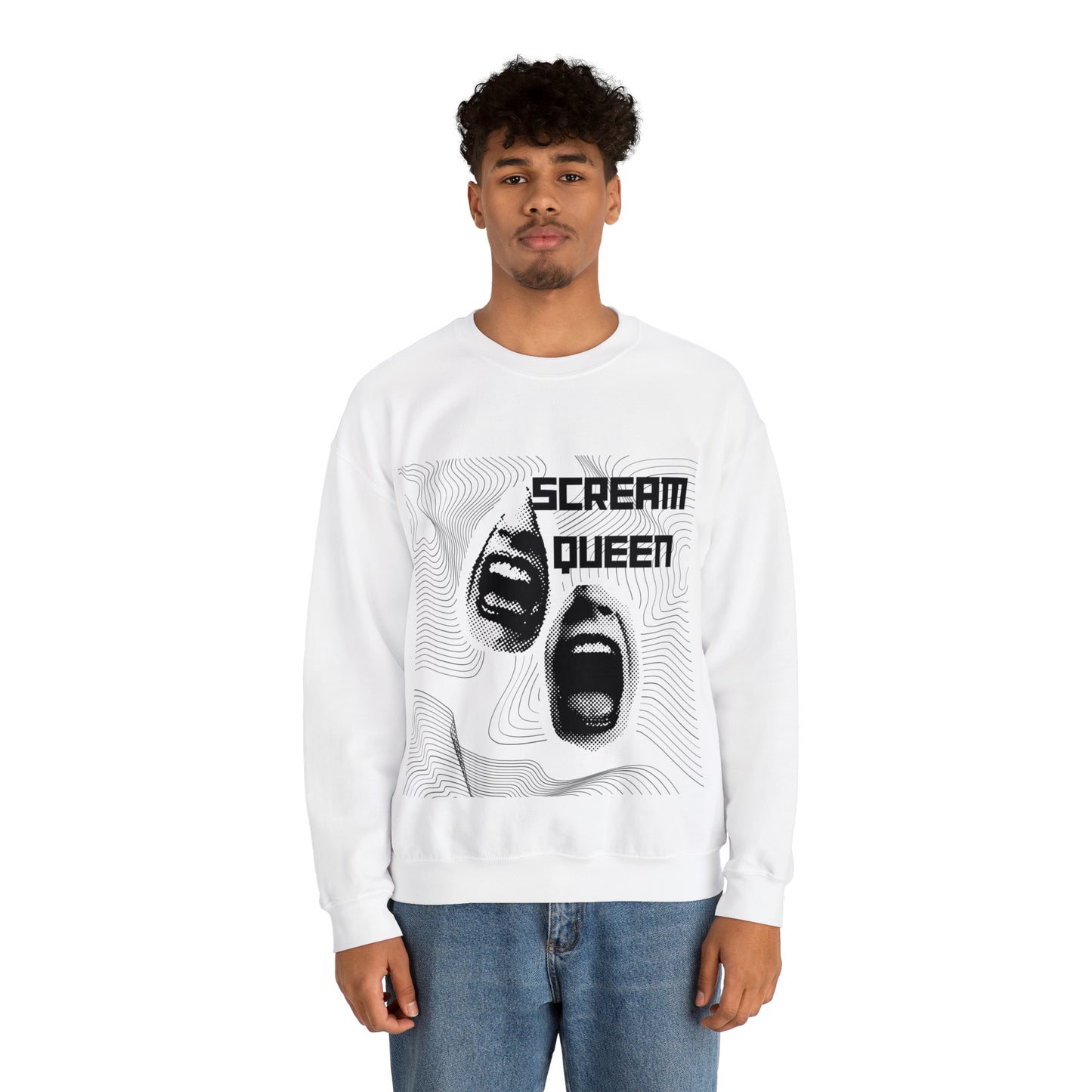 Unisex Scream Queen Crewneck Sweatshirt