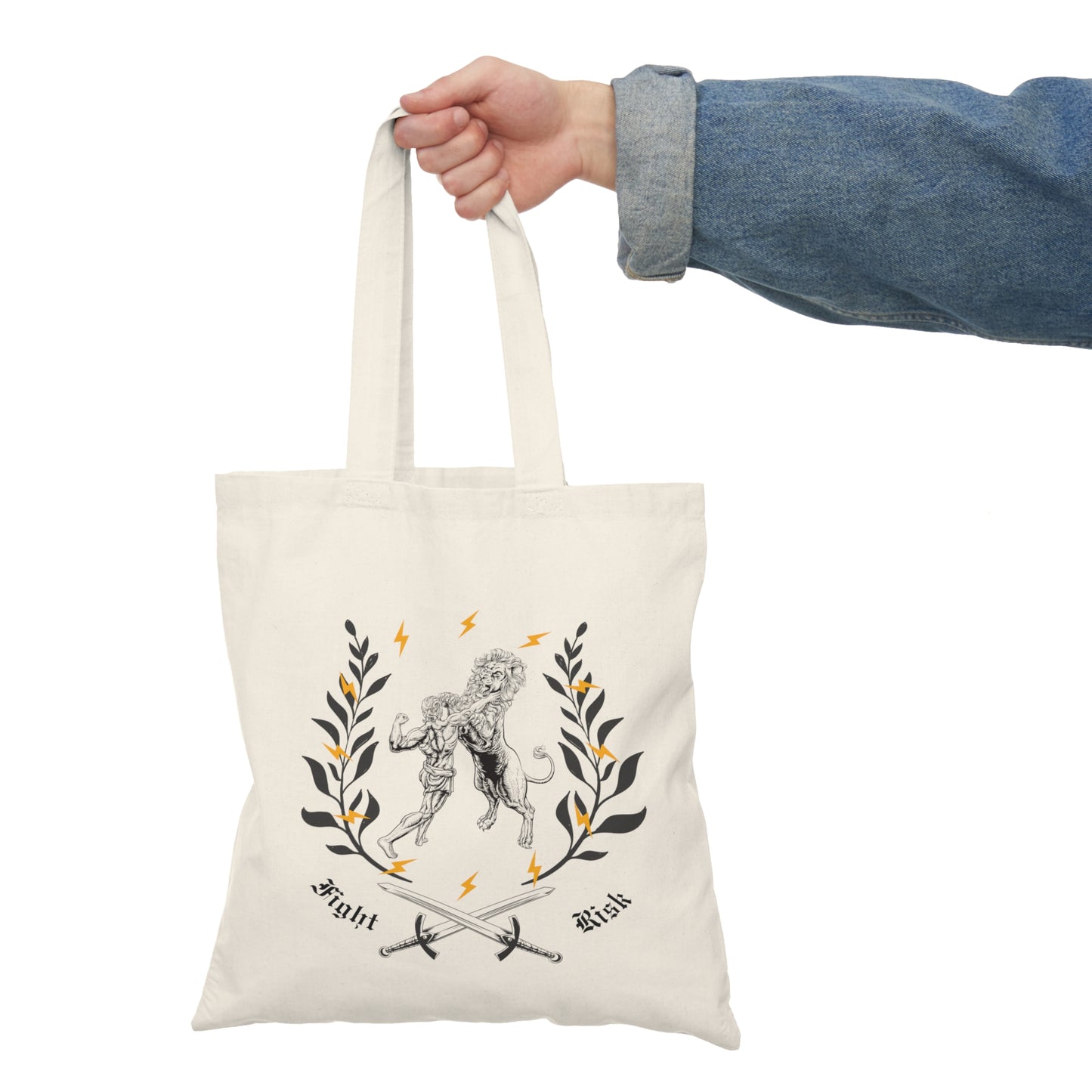 Fight Risk Tote Bag