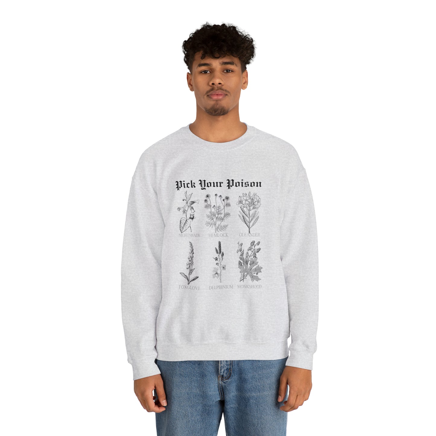 Pick Your Poison Crewneck Sweatshirt