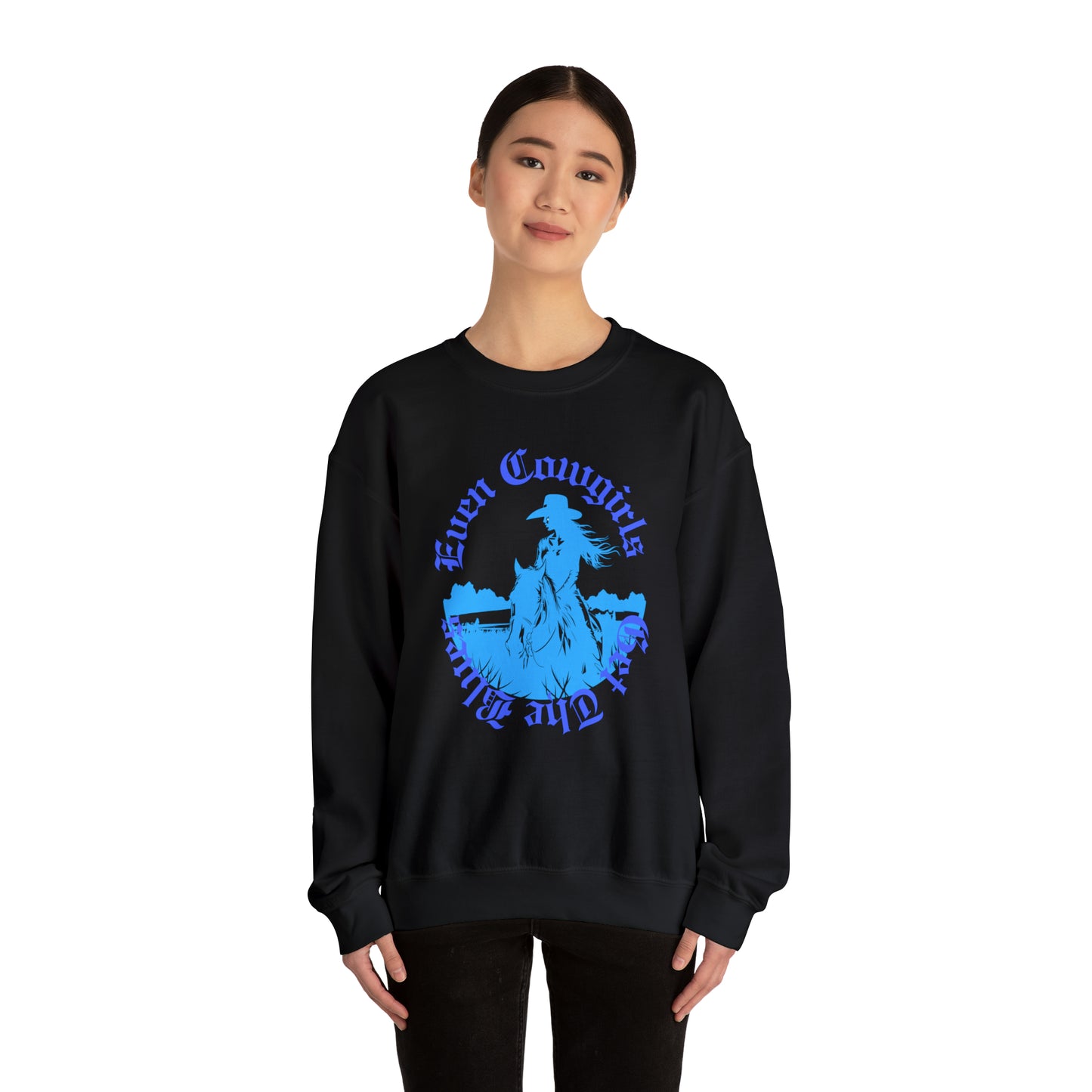 Even Cowgirls Crewneck Sweatshirt