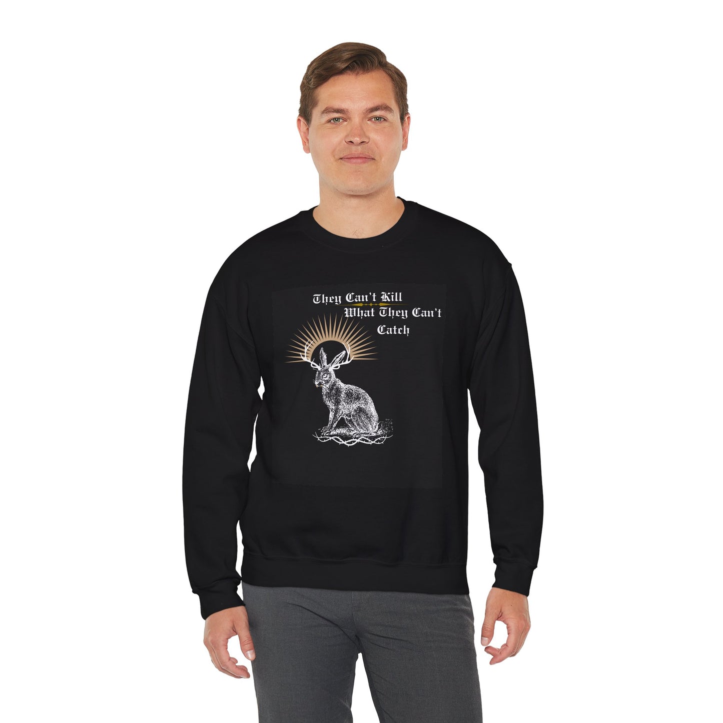 Unisex Jackalope Crewneck Sweatshirt