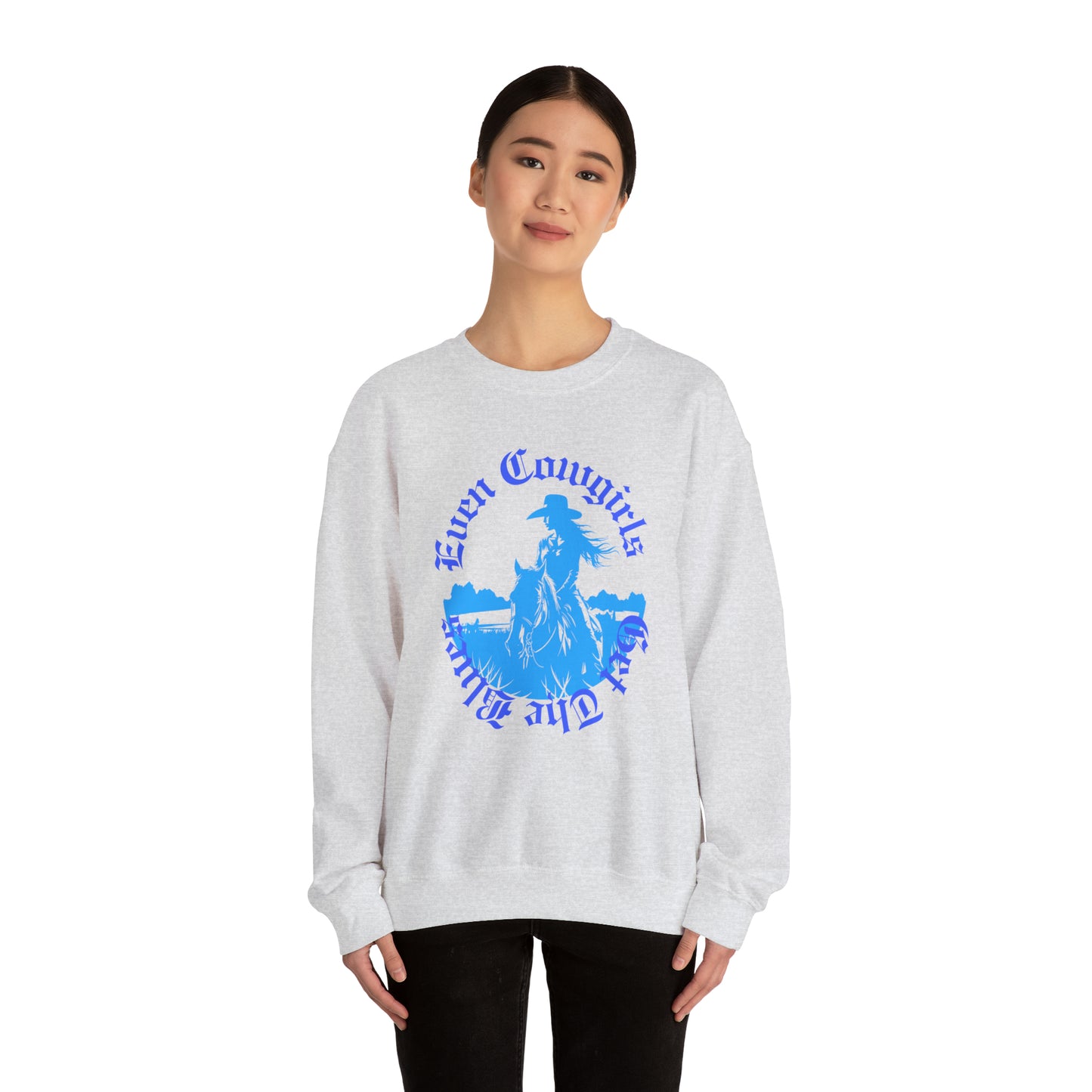 Even Cowgirls Crewneck Sweatshirt