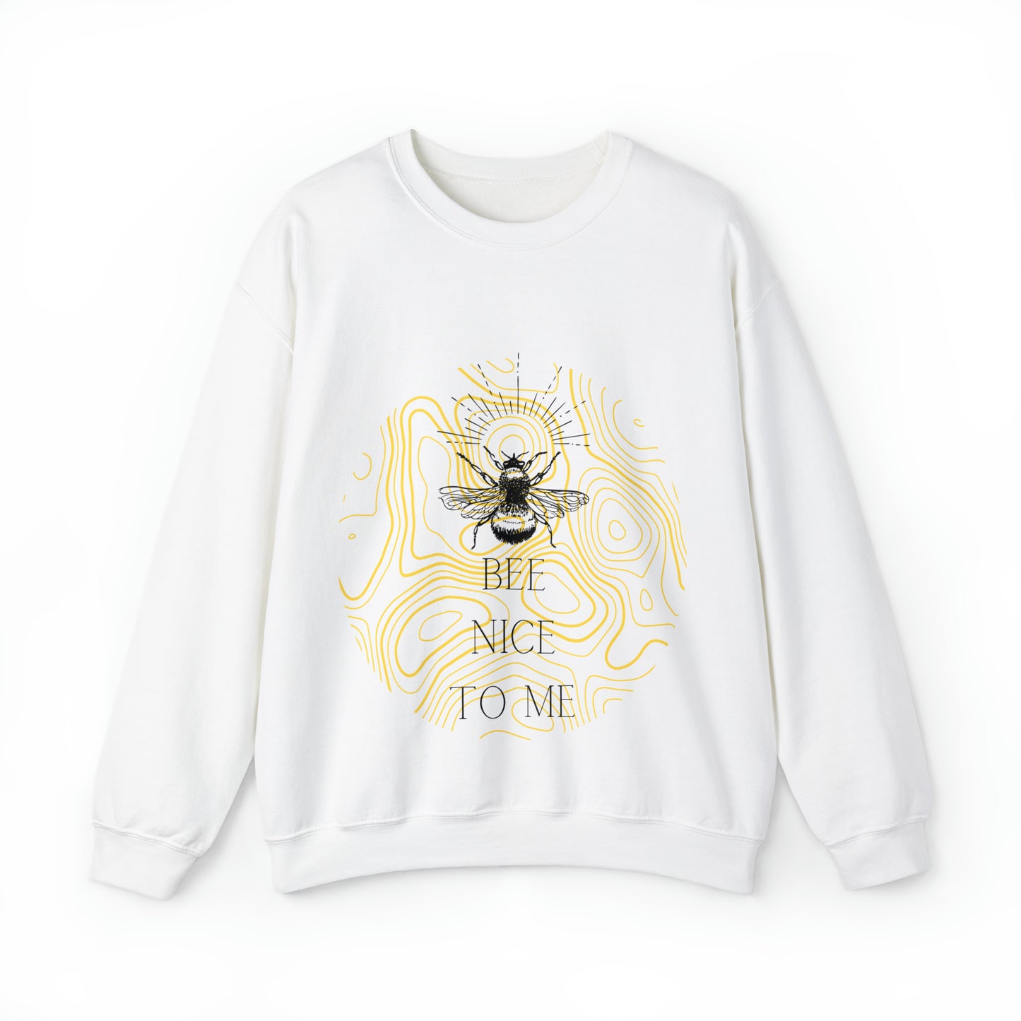 Unisex Bee Nice Crewneck Sweatshirt