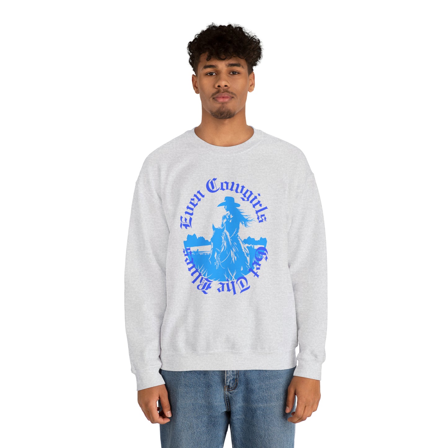 Even Cowgirls Crewneck Sweatshirt