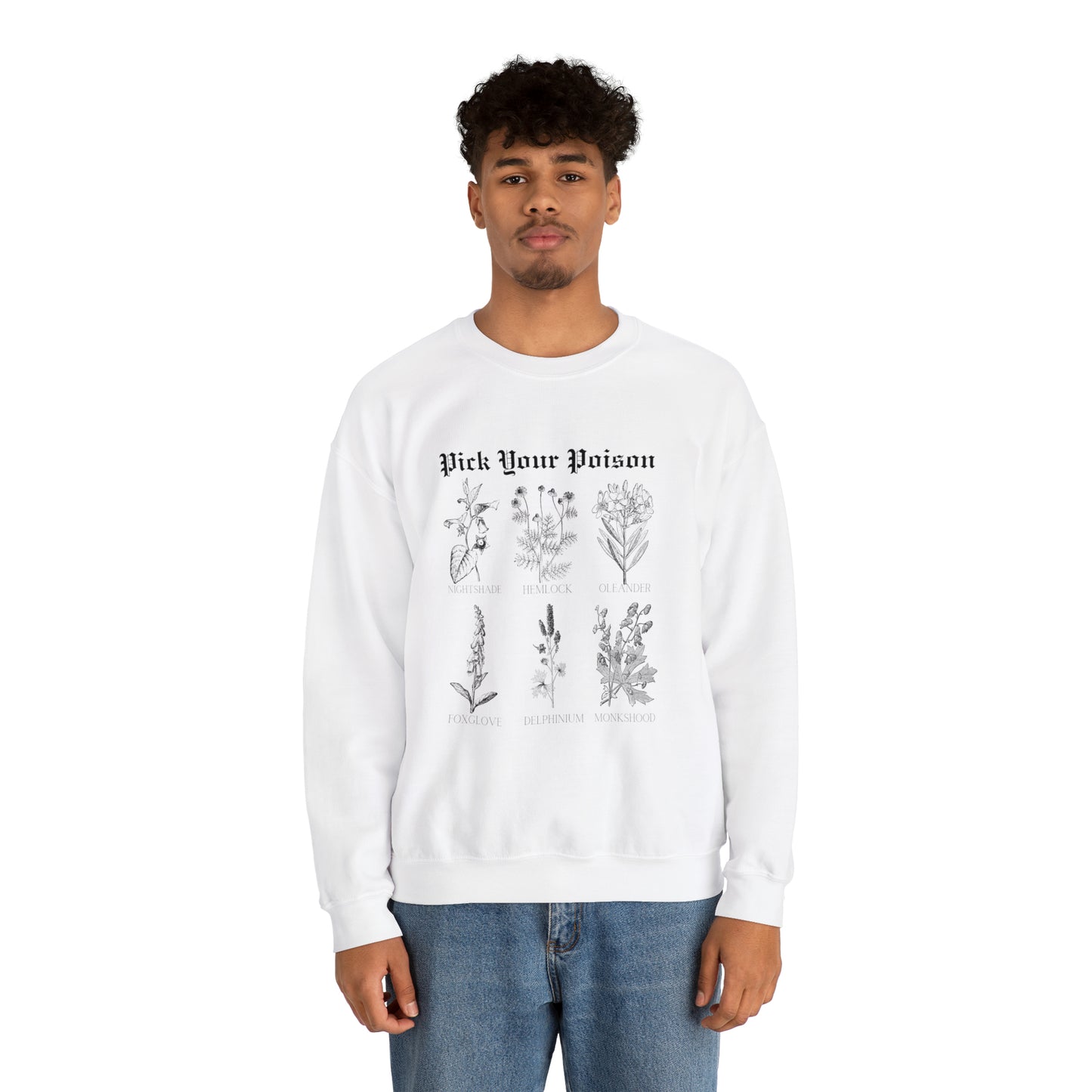 Pick Your Poison Crewneck Sweatshirt