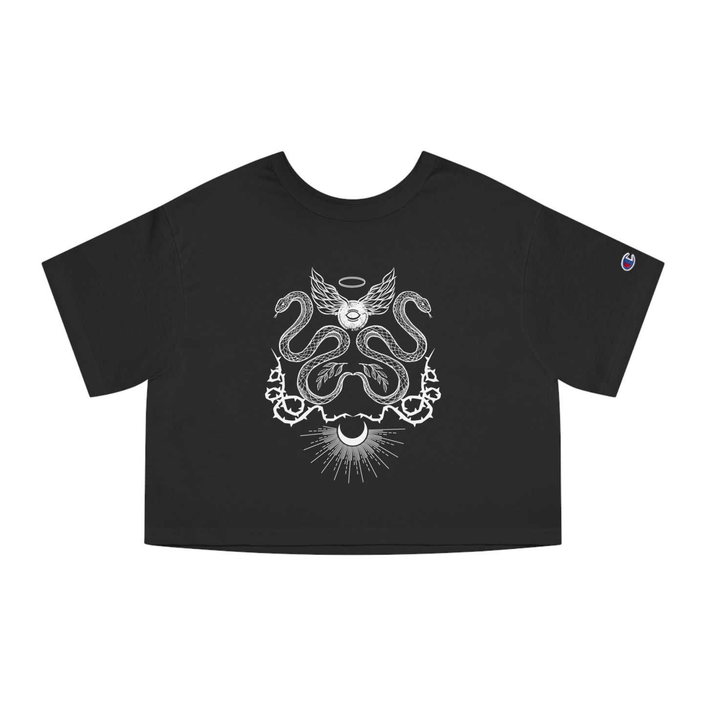 Snake God Cropped T-Shirt