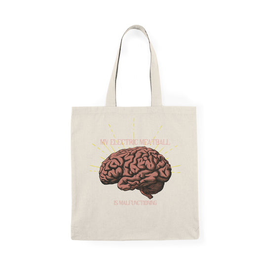 Electric Meatball Tote Bag