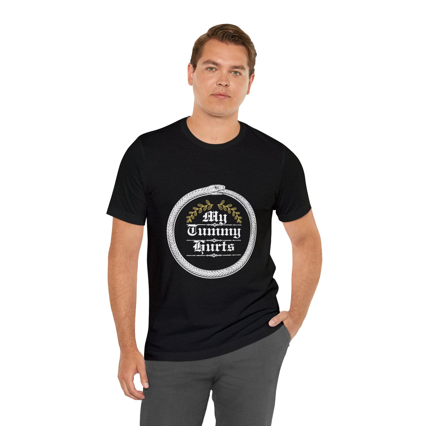 Unisex My Tummy Hurts Short Sleeve Tee