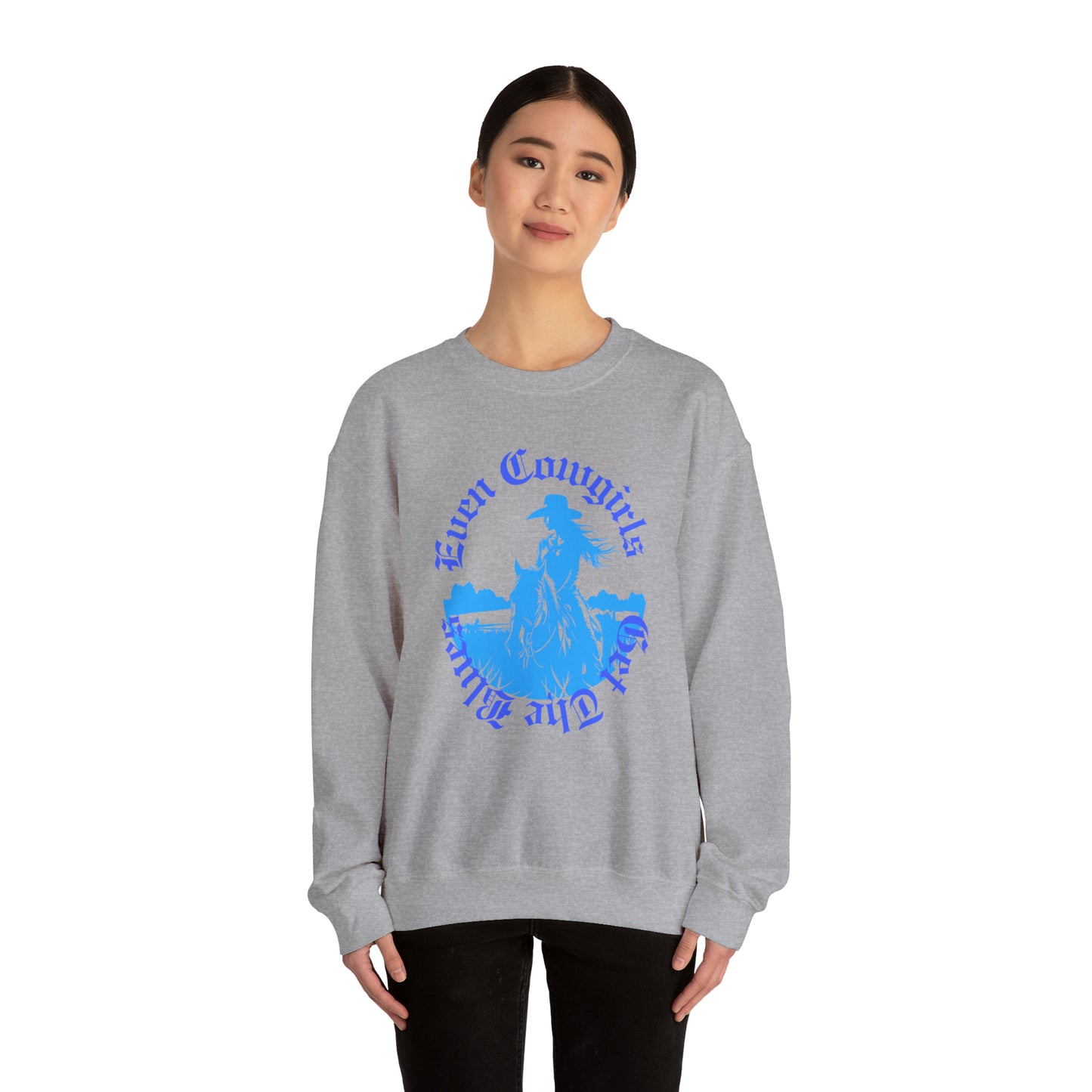 Even Cowgirls Crewneck Sweatshirt