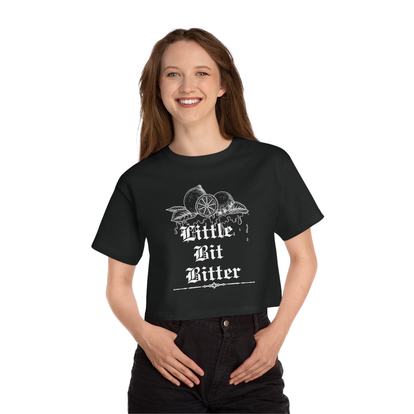 Little Bit Bitter Cropped T-Shirt