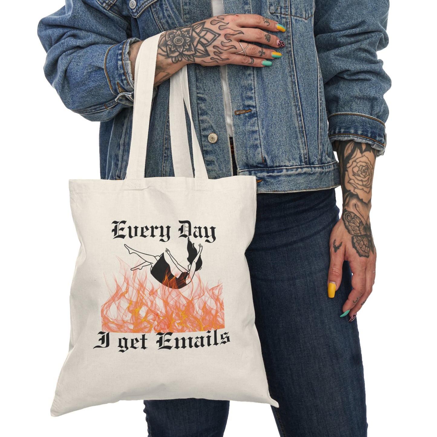 Every Day I Get Emails Tote Bag