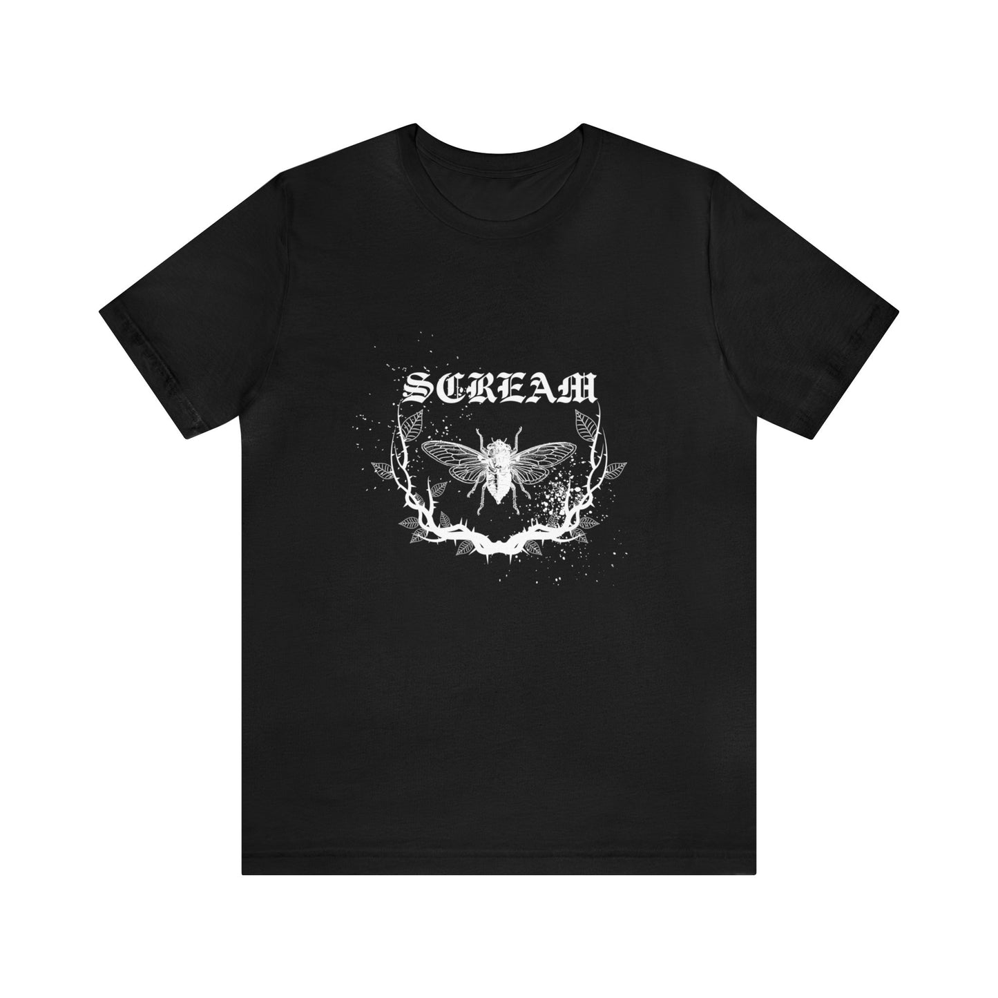 Unisex Jersey Scream Short Sleeve Tee