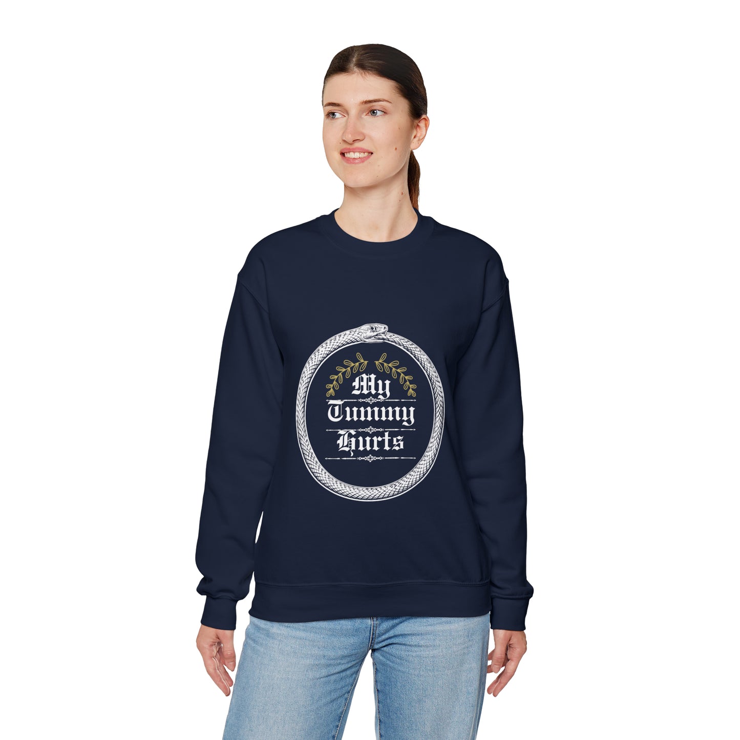 My Tummy Hurts Crewneck Sweatshirt