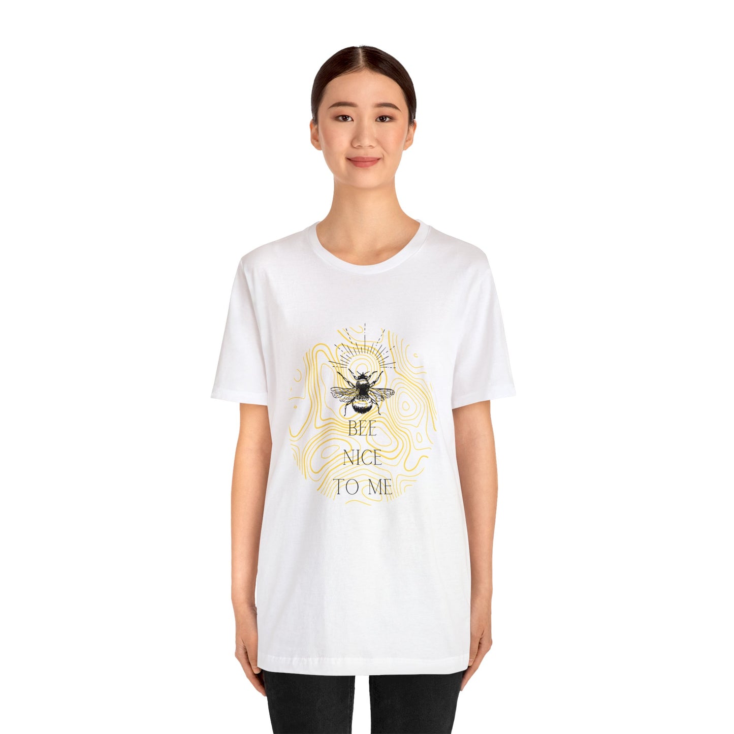 Unisex Bee Nice Jersey Short Sleeve Tee