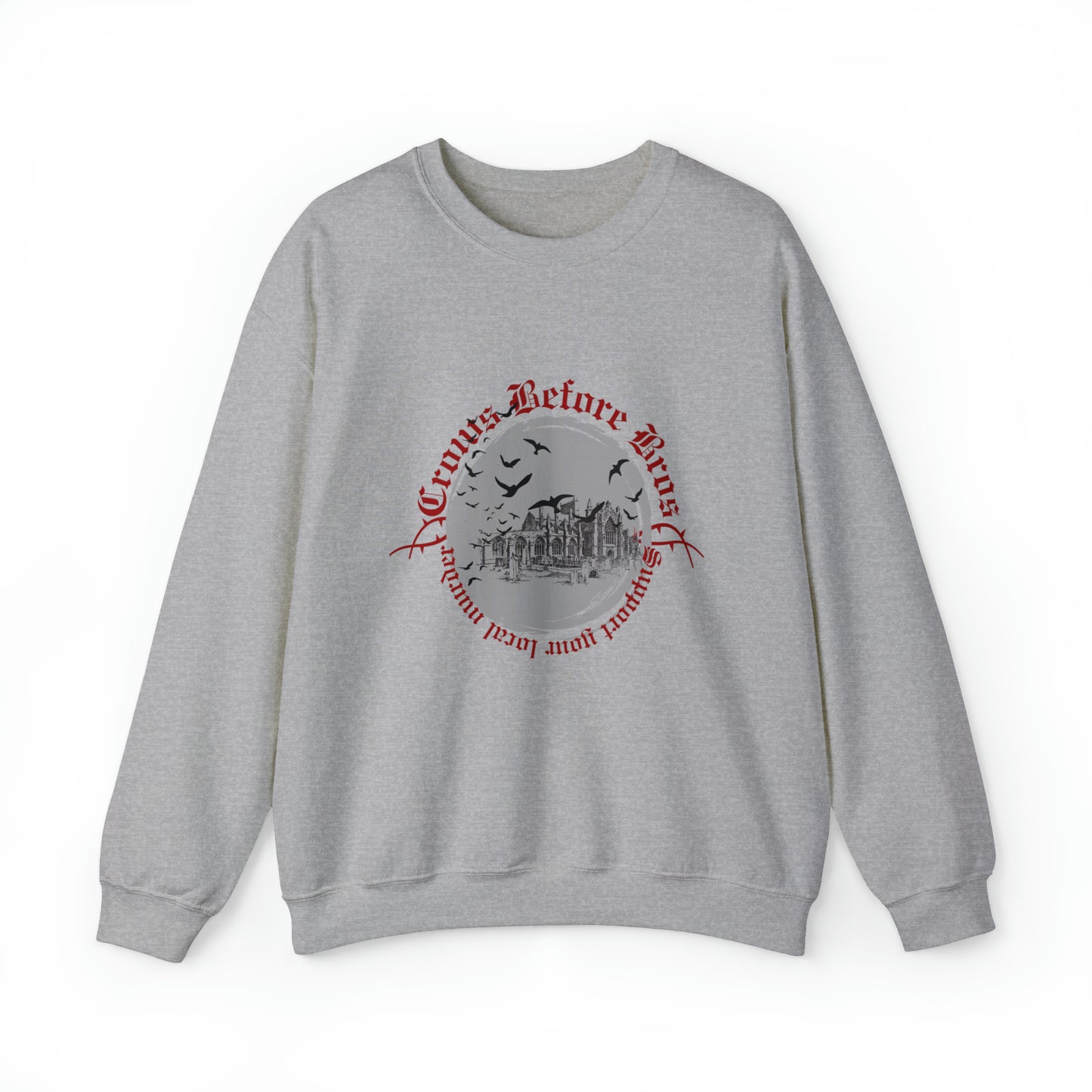 Crows Before Bros Crewneck Sweatshirt