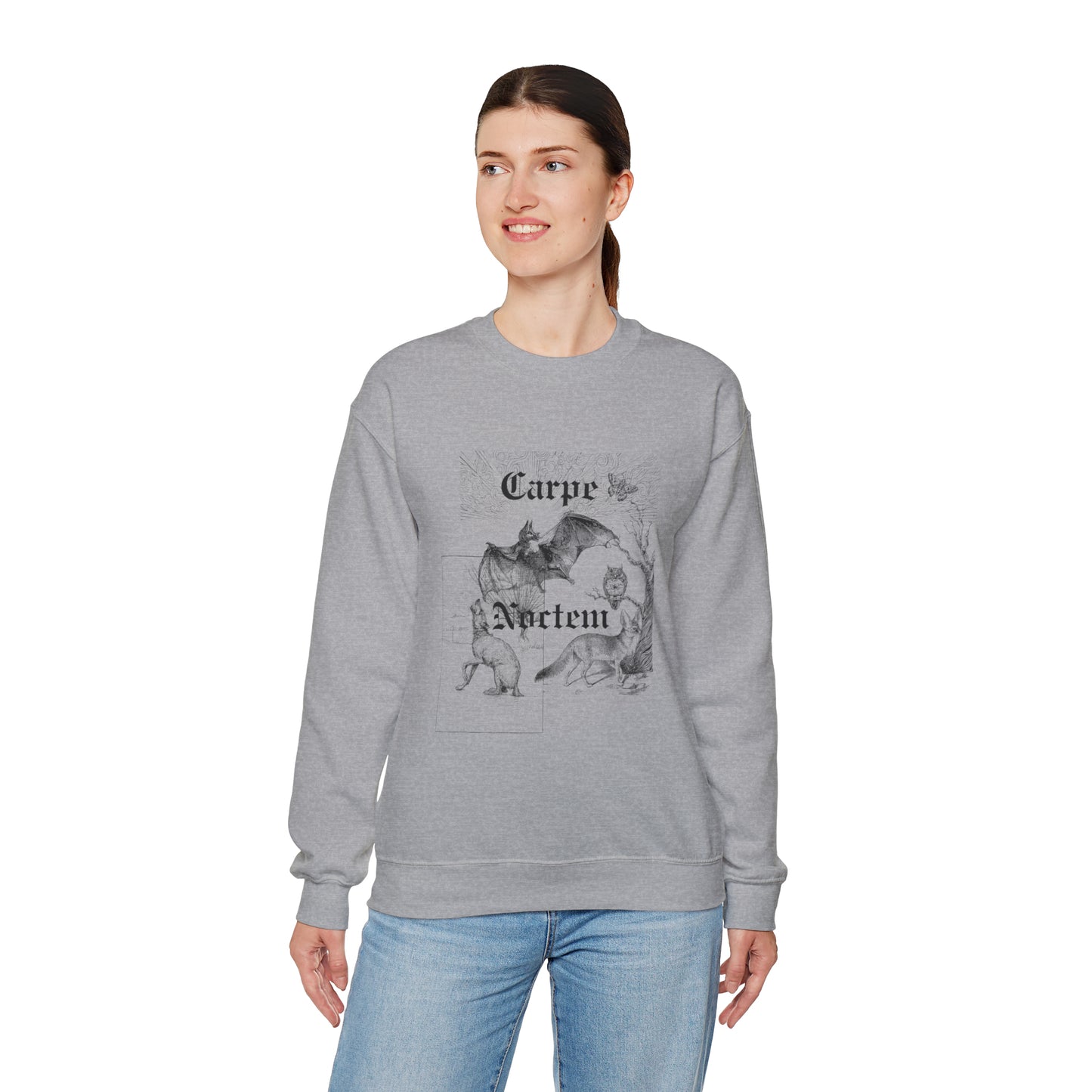 Carpe Noctem Crewneck Sweatshirt